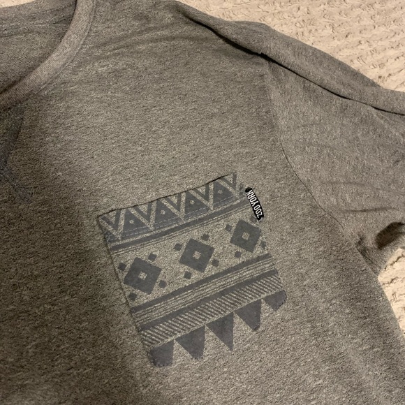 Gray Graphic Pocket T-Shirt Zoo York - Picture 2 of 4